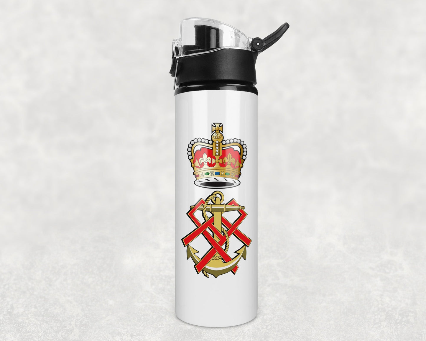 Queen Alexandra's Royal Naval Nursing Service QARNNS - Flip Top Water Bottle
