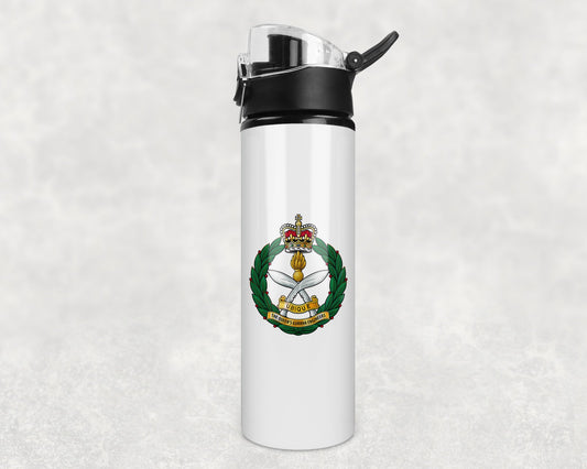 Queen's Gurkha Engineers KC - Flip Top Water Bottle