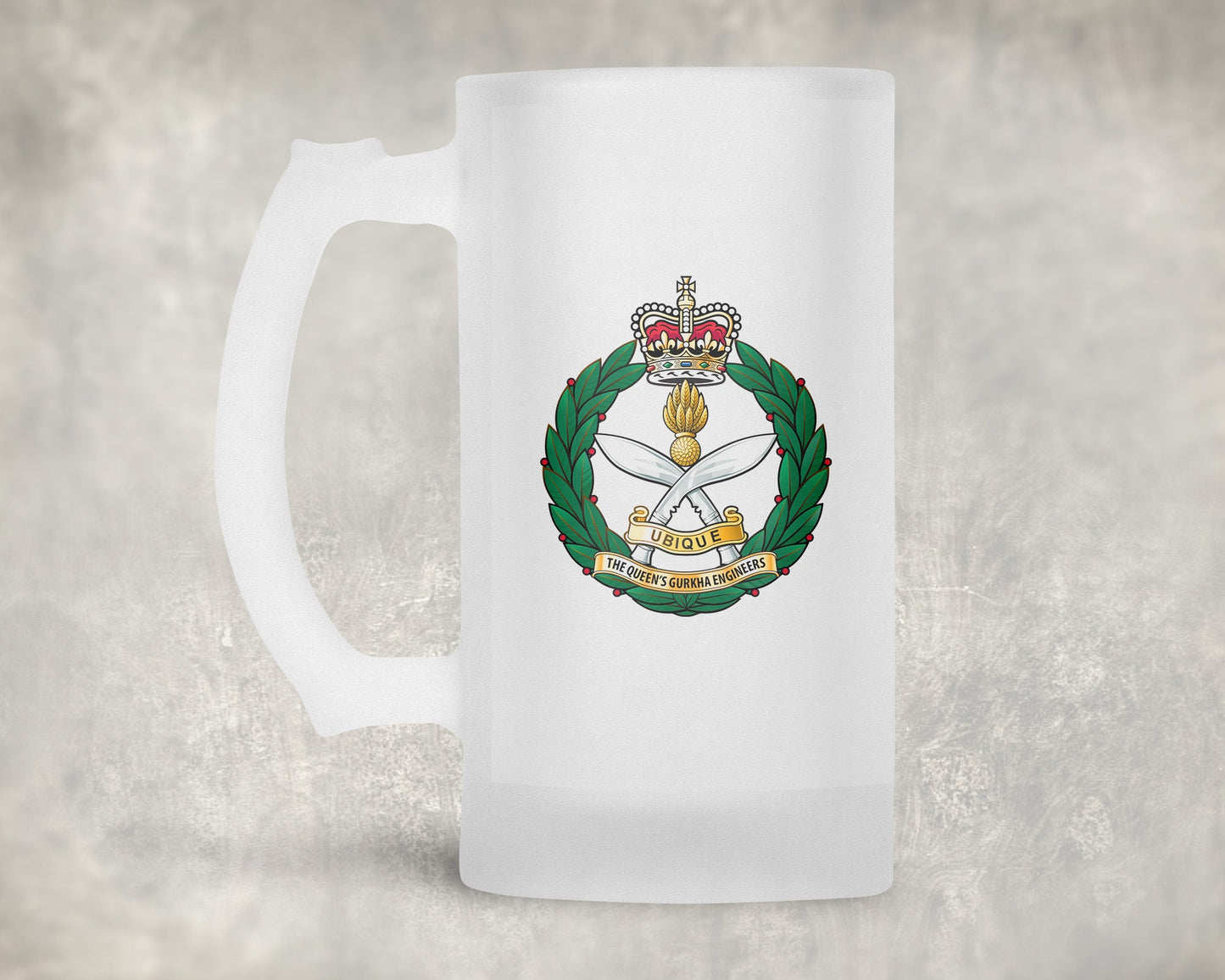 Queen's Gurkha Engineers - Frosted Stein