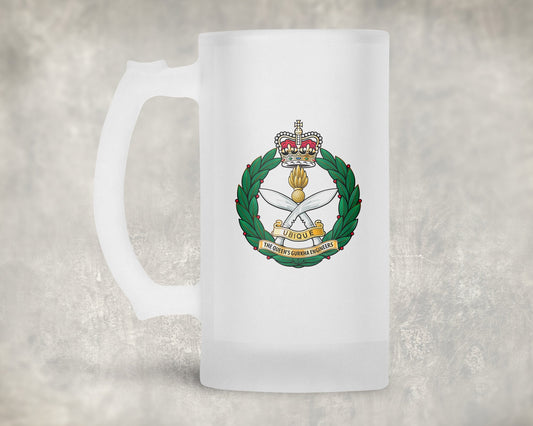 Queen's Gurkha Engineers - Frosted Stein