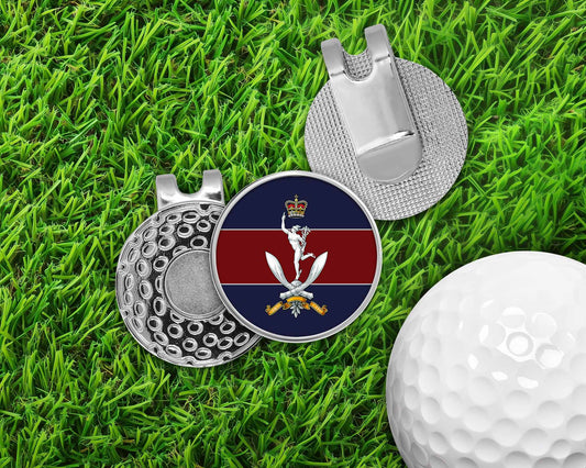 Queen's Gurkha Signals - Golf Ball Marker Hat Clip