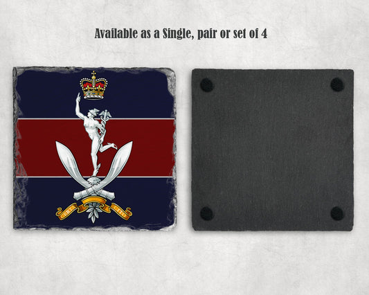 Queen's Gurkha SignalsÊ - Slate Coaster
