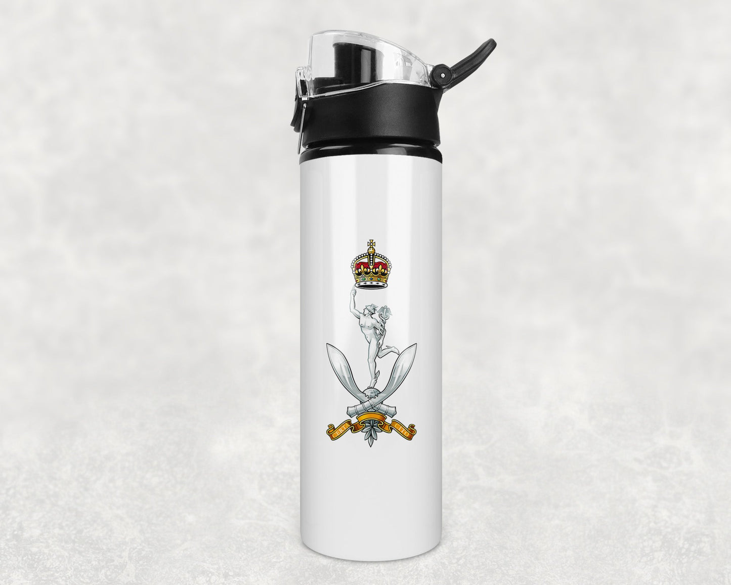 Queen's Gurkha Signals KC - Flip Top Water Bottle
