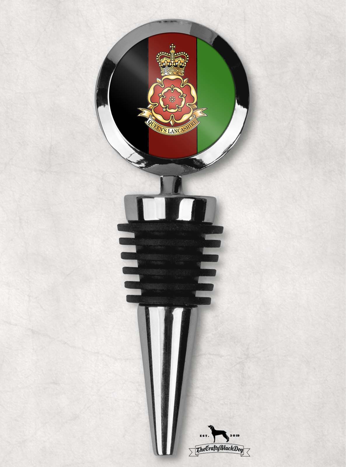 Queen's Lancashire Regiment - Wine Bottle Stopper