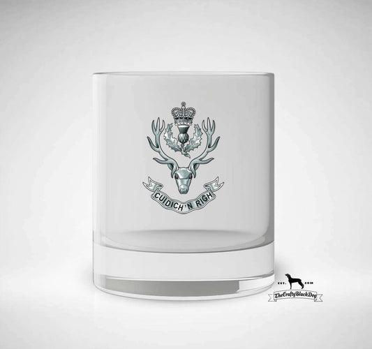 Eleganti Gemelli Militari Queens Own Highlanders – Idea Regalo Originale