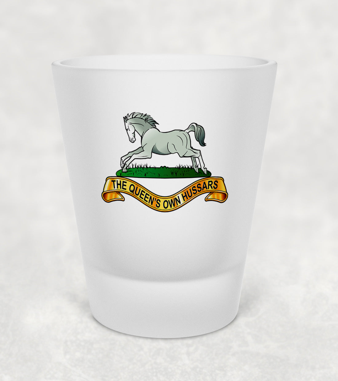 Queen's Own Hussars - Shot Glass