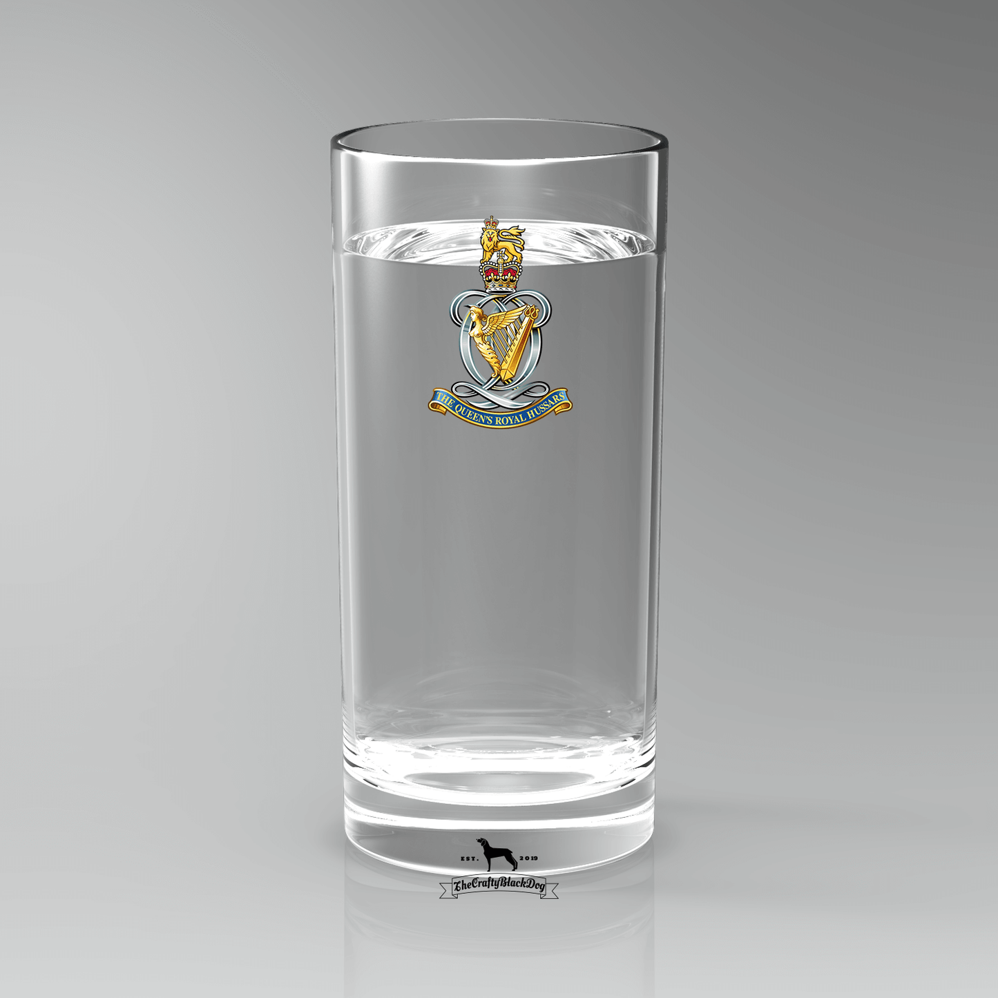 Queen's Royal Hussars - Highball Glass(es)