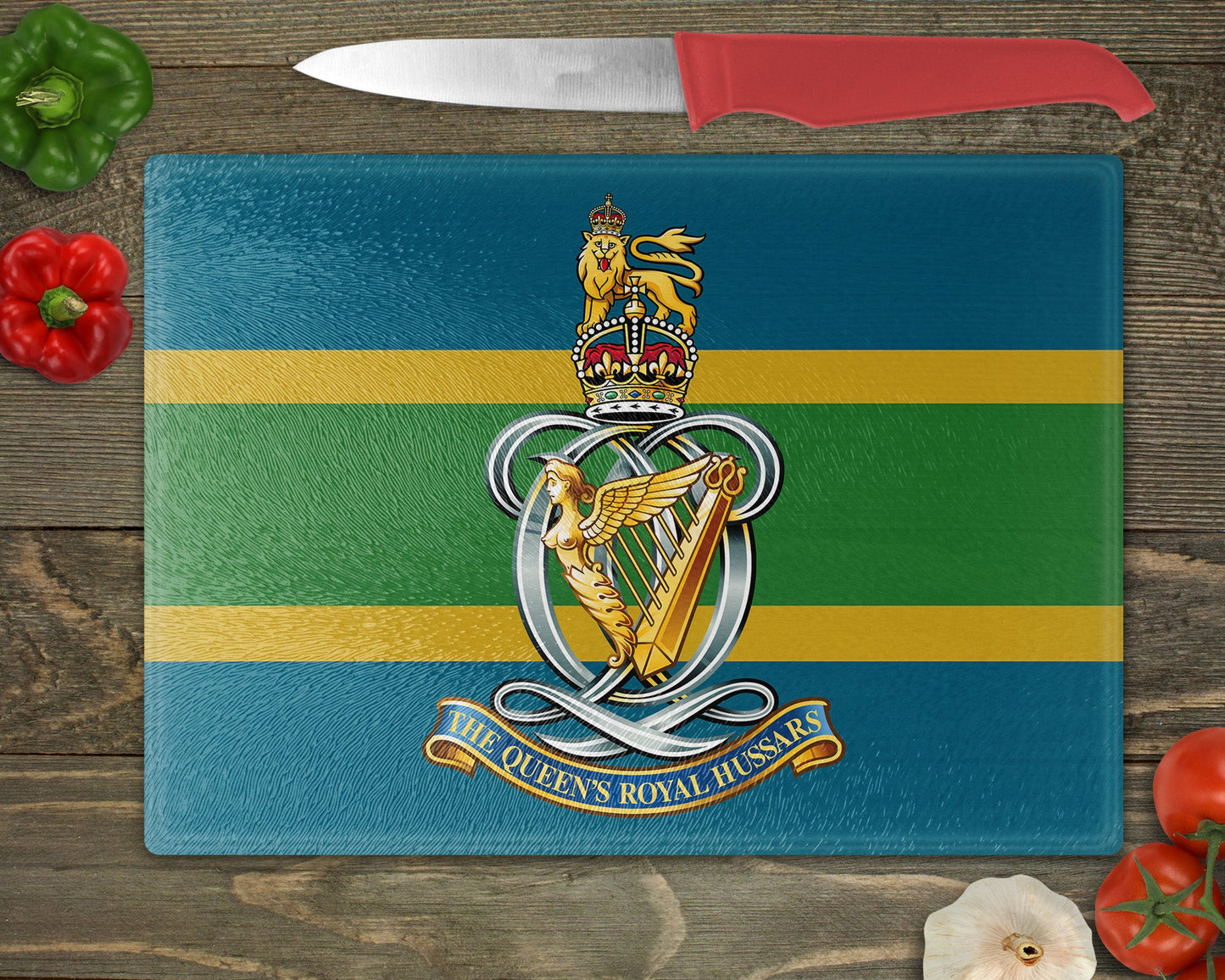 Queen's Royal Hussars - Cutting Board