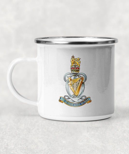 Queen's Royal Hussars KC - Enamel Mug