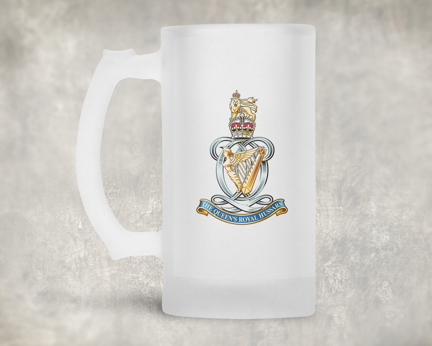 Queen's Royal Hussars KC - Frosted Stein