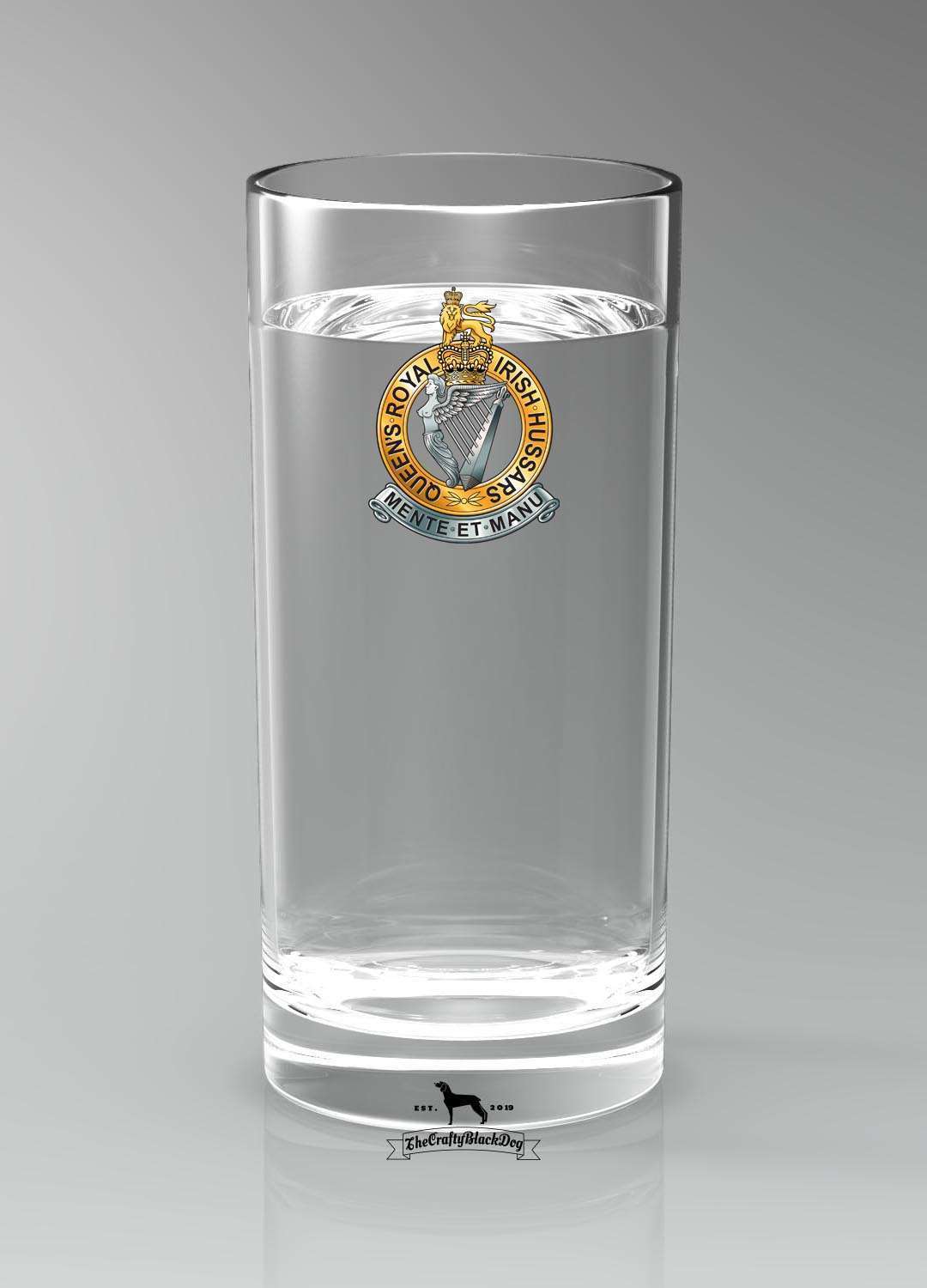 Queen's Royal Irish Hussars - Highball Glass(es)