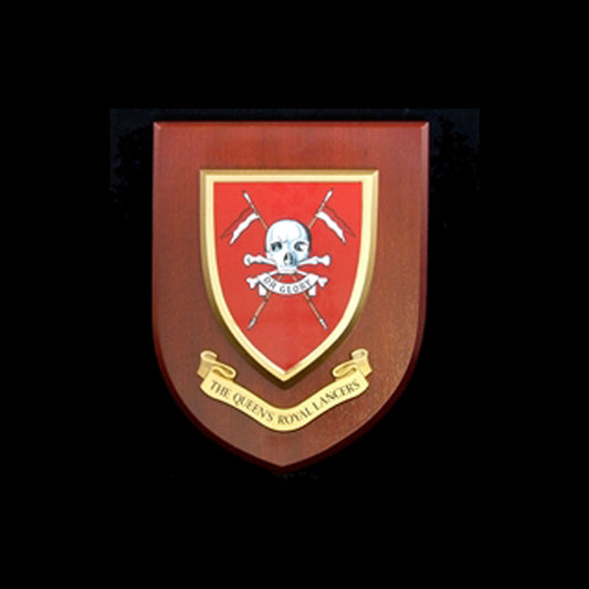 Queen's Royal Lancers - Wall Shield Plaque | MOD Licensed Seller | Regimental