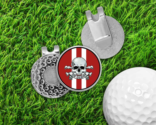 Queen's Royal Lancers - Golf Ball Marker Hat Clip