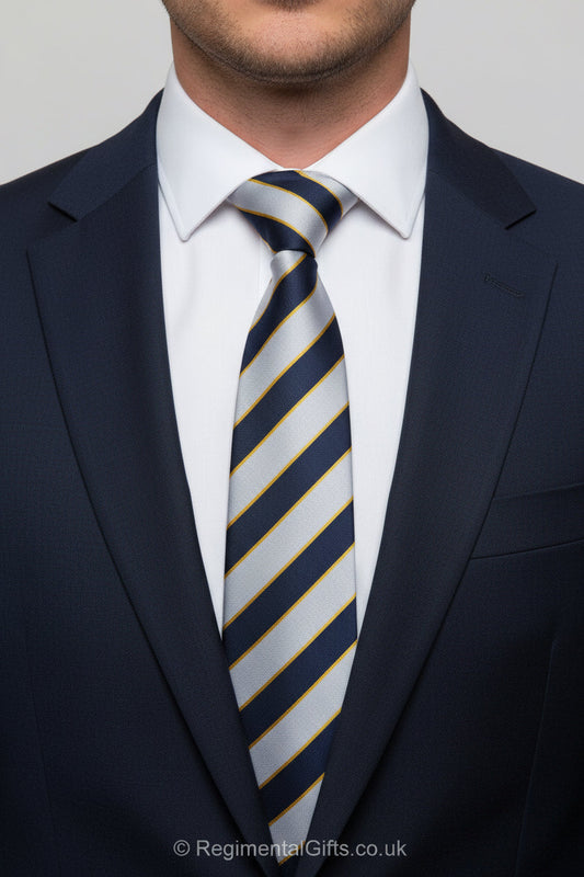 The Queen's Regiment Regimental Tie