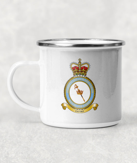 Queen's Colour Squadron RAF - Enamel Mug