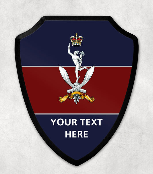 Queen's Gurkha Signals - Printed Wall Shield