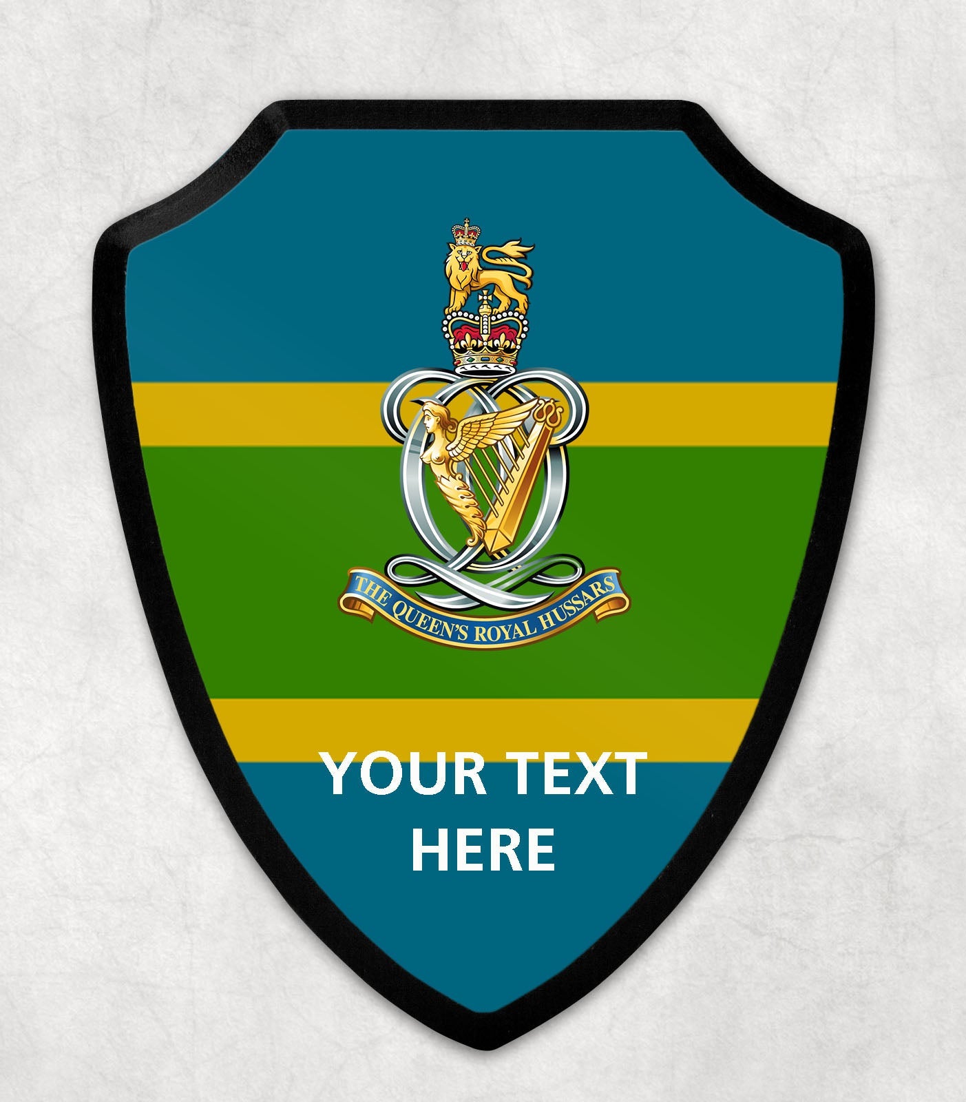 Queen's Royal Hussars - Printed Wall Shield