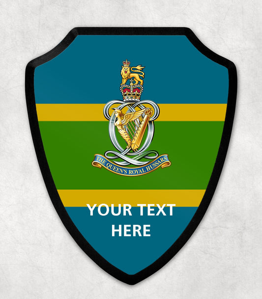 Queen's Royal Hussars - Printed Wall Shield