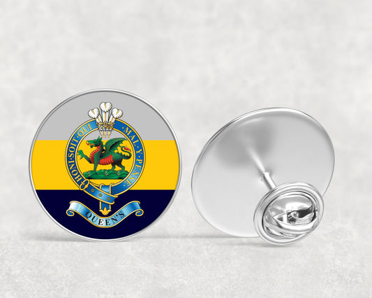 Queen's Regiment - Lapel Pin