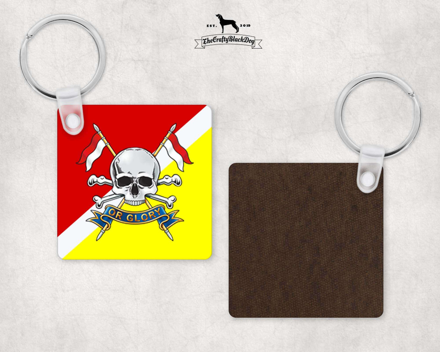 Royal Lancers - Square Key Ring