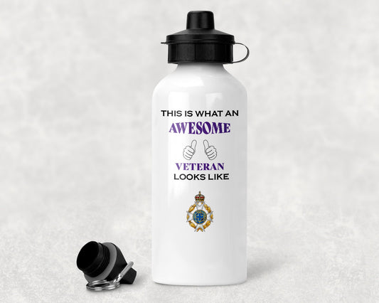 Royal Army Chaplains' Department - Christian KC - Veteran - Aluminium Water Bottle