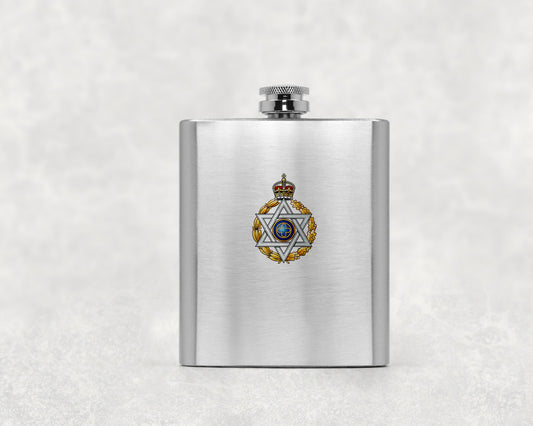 Royal Army Chaplains' Department Jewish KC - Hip Flask