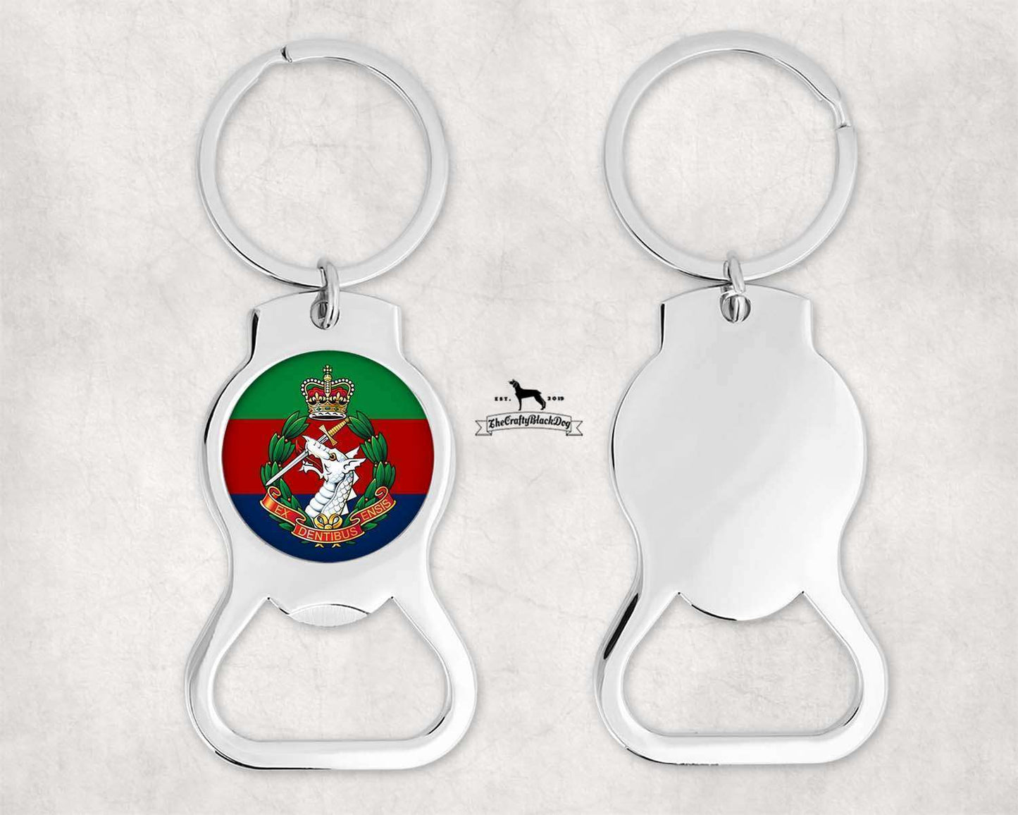 Royal Army Dental Corps - Bottle Opener Keyring