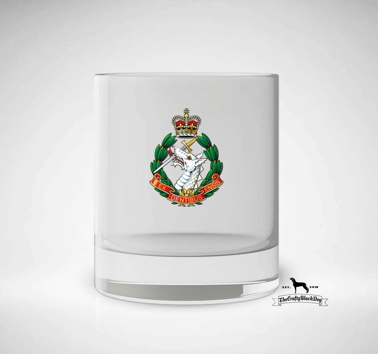 Royal Army Dental Corps - Whiskey/Spirit Glass