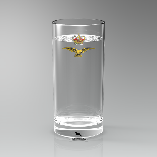 RAF Eagle and Crown - Straight Gin/Mixer/Water Glass