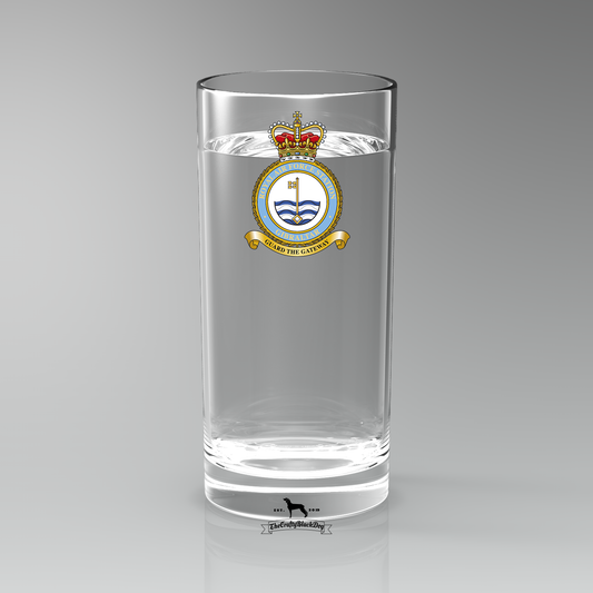 RAF Gibraltar - Straight Gin/Mixer/Water Glass