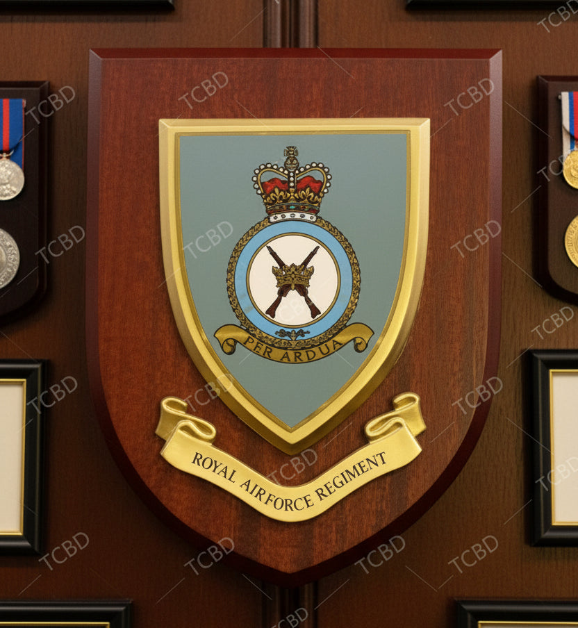 RAF Regiment - Wall Shield Plaque | MOD Licensed Seller