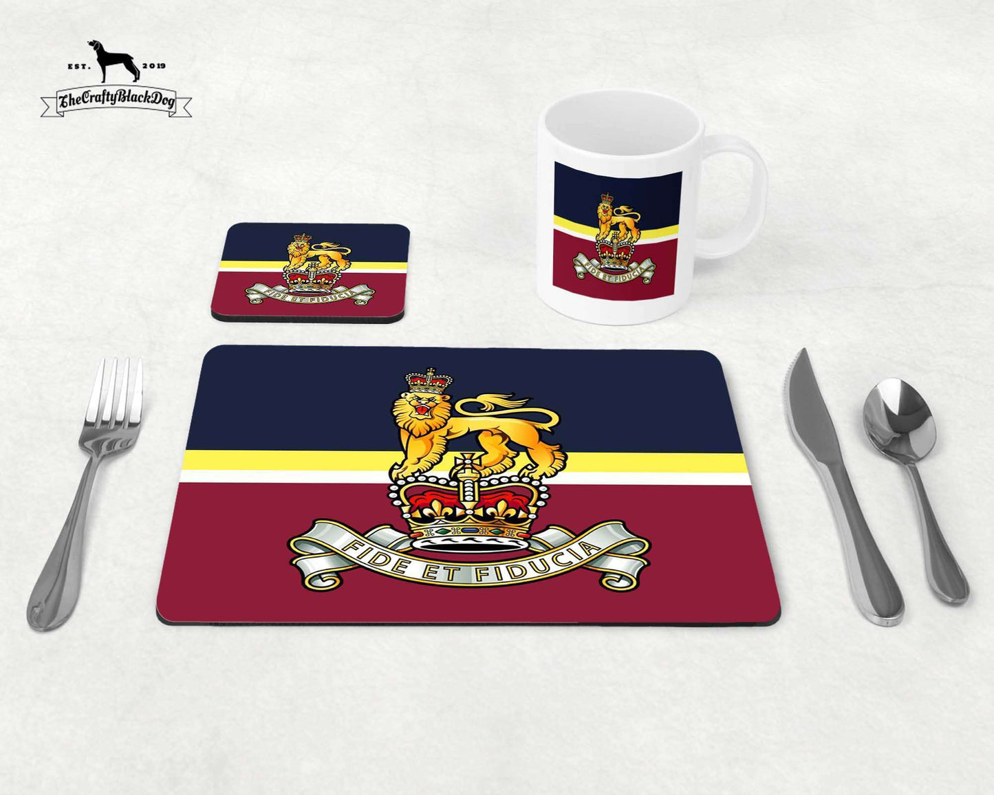 Royal Army Pay Corps - Table Set