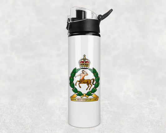 Royal Army Veterinary Corps KC - Flip Top Water Bottle