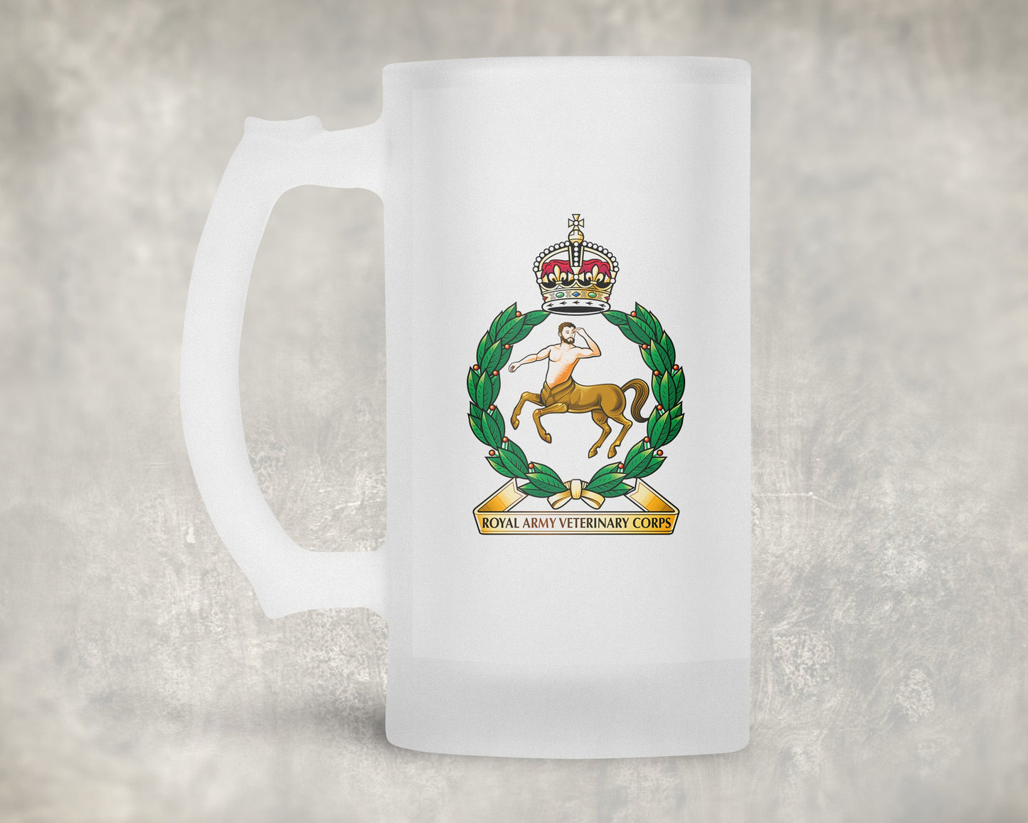 Royal Army Veterinary Corps KC - Frosted Stein