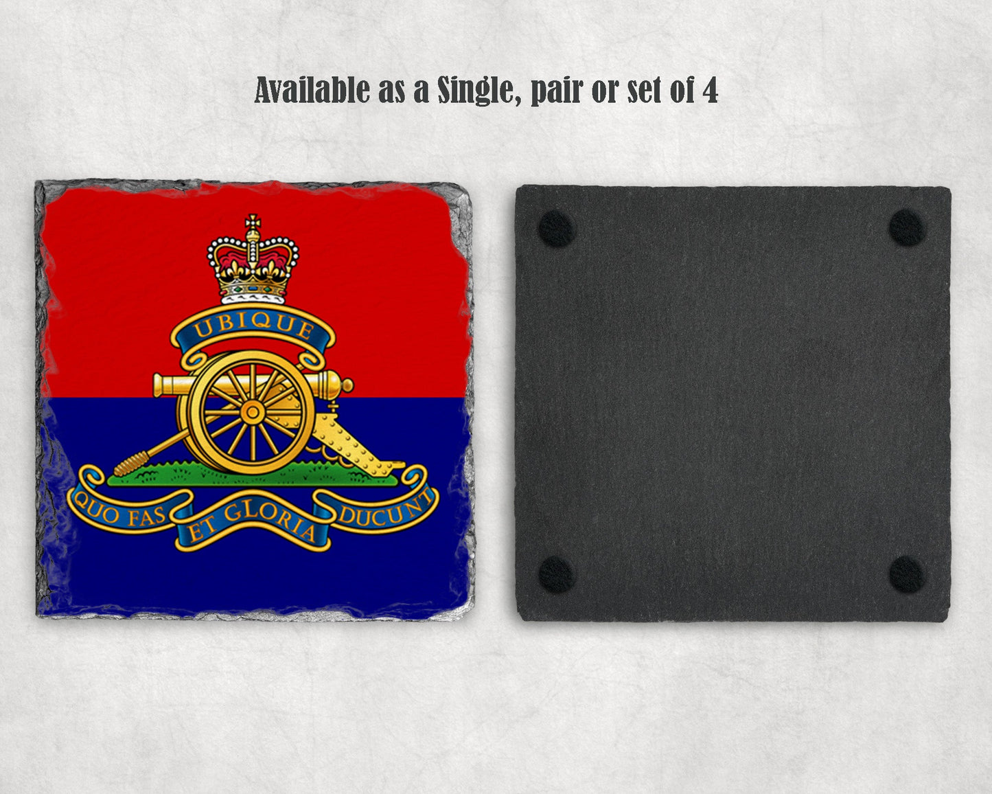 Royal Artillery - Slate Coaster