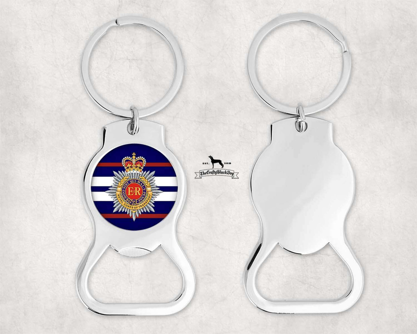 Royal Corps of Transport - Bottle Opener Keyring