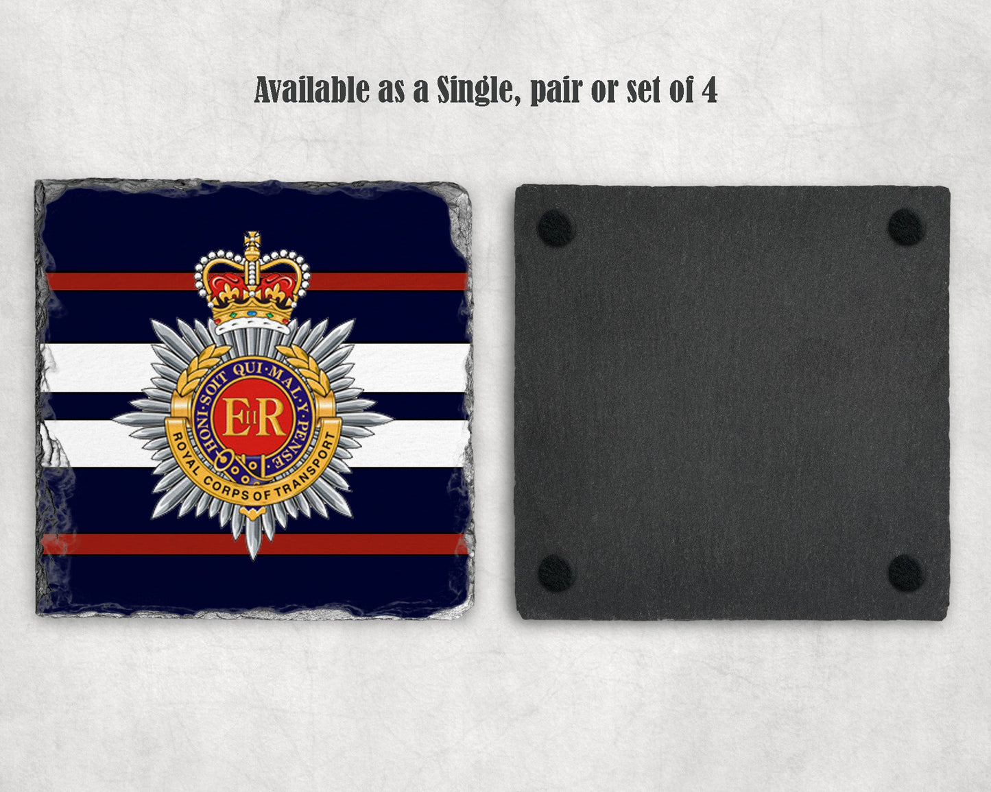 Royal Corps of Transport - Slate Coaster