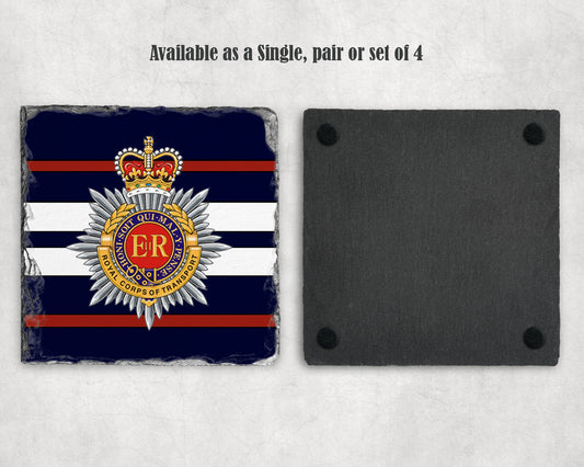 Royal Corps of Transport - Slate Coaster
