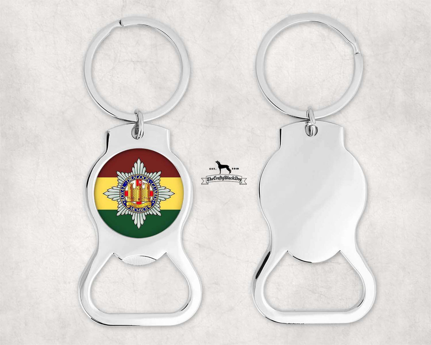 Royal Dragoon Guards - Bottle Opener Keyring