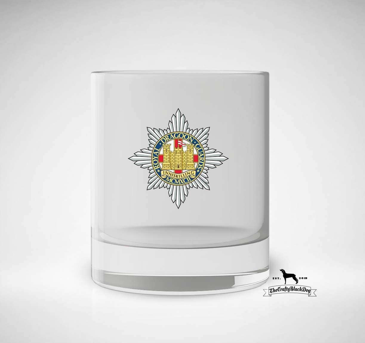 Royal Dragoon Guards - Whiskey/Spirit Glass