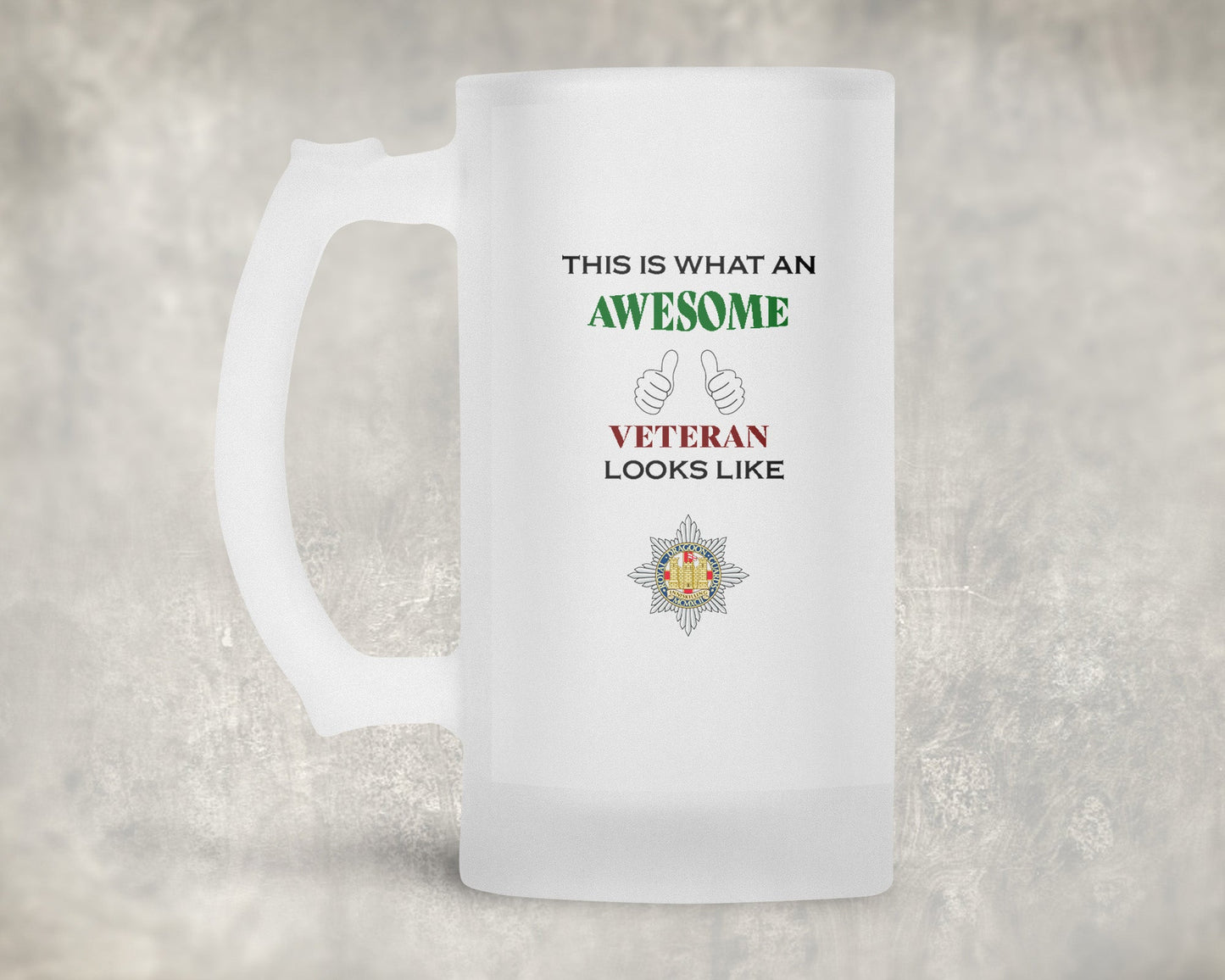 The Royal Dragoon Guards - Veteran - Frosted Stein
