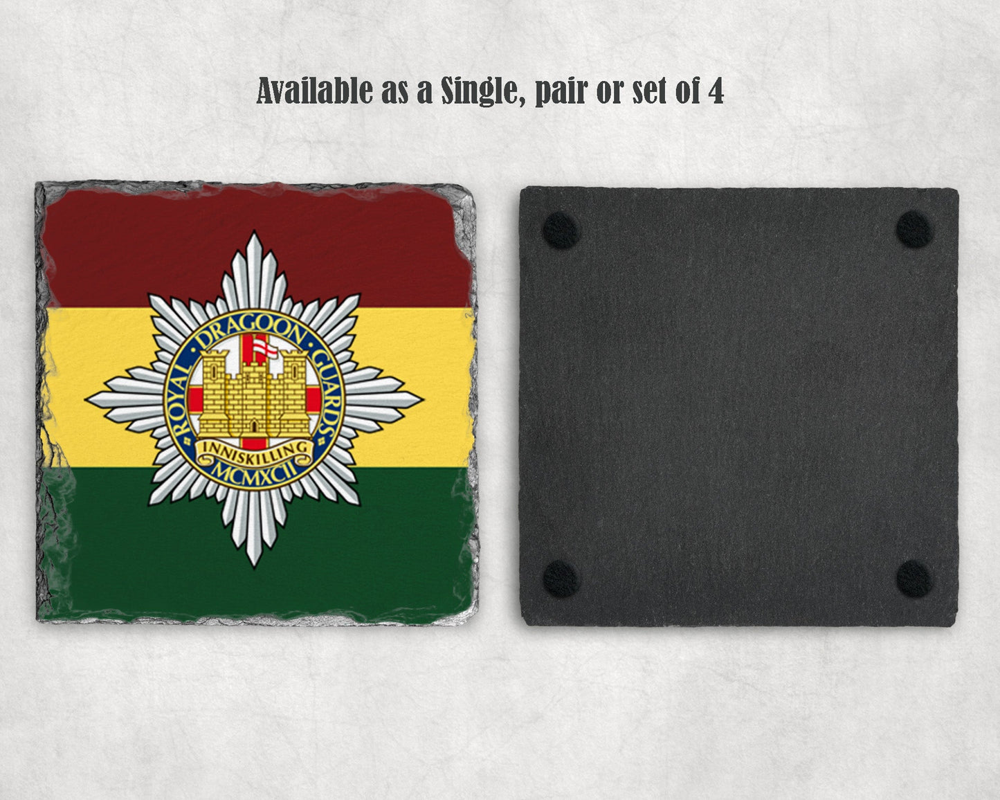 Royal Dragoon GuardsÊ - Slate Coaster