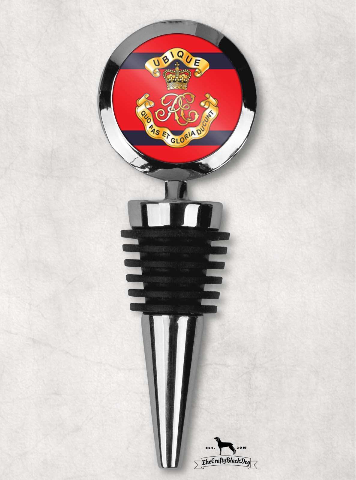 Royal Engineers Cypher - Wine Bottle Stopper