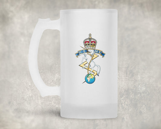 Royal Electrical Mechanical Engineers KC - Frosted Stein