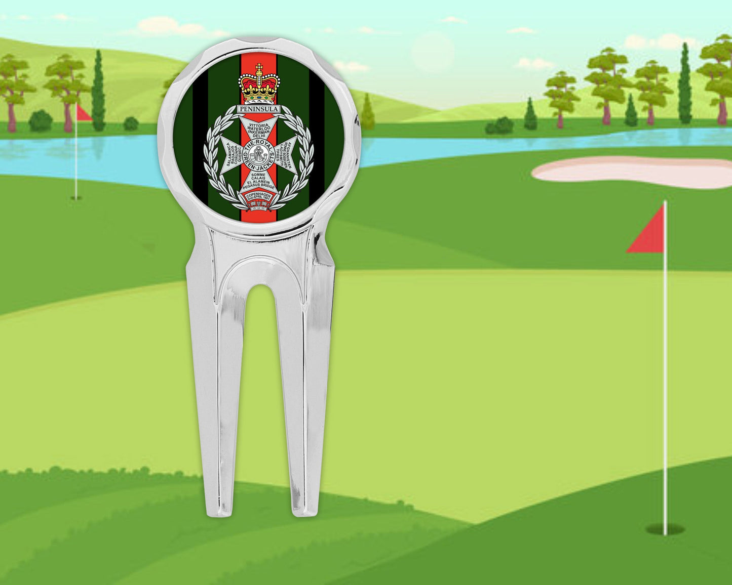Royal Green Jackets - Golf Divot Repair Tool