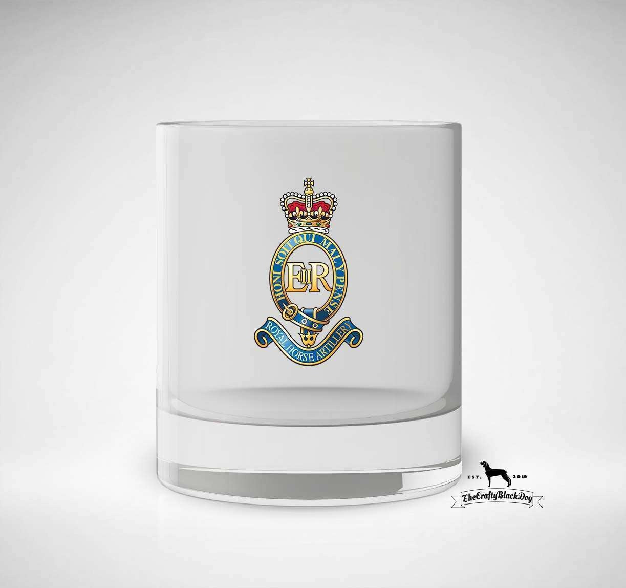 Royal Horse Artillery - Whiskey/Spirit Glass