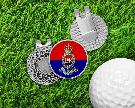Royal Horse Artillery Cap Badge - Golf Ball Marker Hat Clip