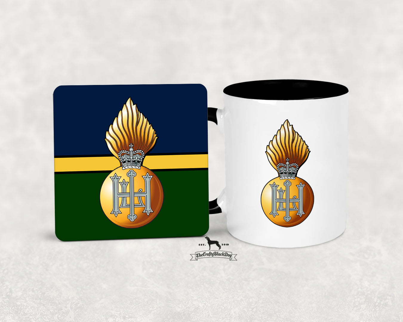 Royal Highland Fusiliers - MUG and COASTER SET