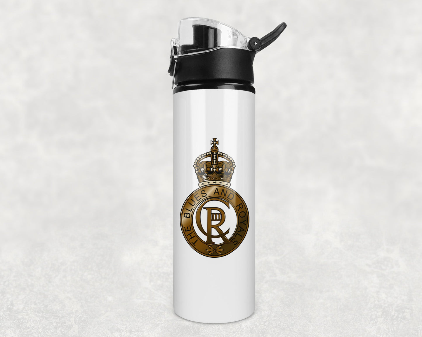 Blues and Royals KC - Flip Top Water Bottle