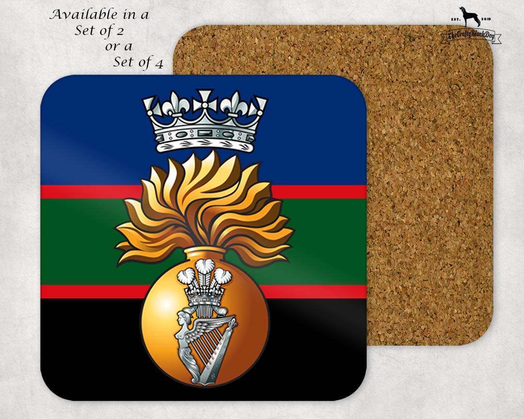 Royal Irish Fusiliers - COASTER SET